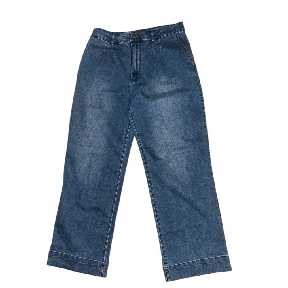 Bagatelle Collection New York Colette Tailored Wide Leg Jeans | Size 31